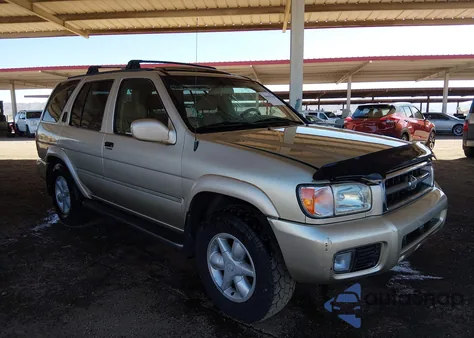 2001 Nissan Pathfinder Le from USA, damaged, VIN JN8DR09Y81W576471